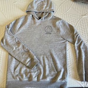 Volcom men’s grey hoodie large